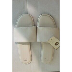 A New Day Women's Flat Slide Cream  Size 11 NWT